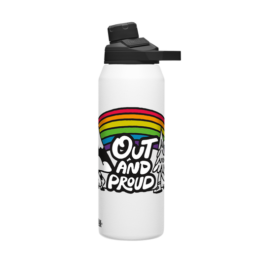 chute-mag-32-oz-water-bottle-insulated-stainless-steel-plus-cleanup-kit-pride-collection-limited-edition-f3 xhvxlhasbo